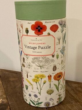 Cavallini Wildflowers 1000 pc. Puzzle